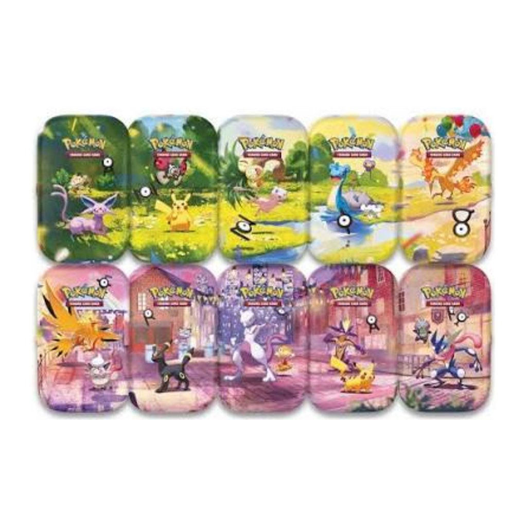 30th Celebration mini tin designs