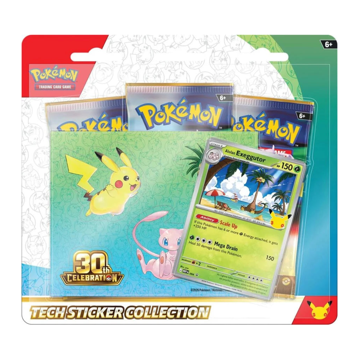 30th Celebration Tech Sticker Collection, second design