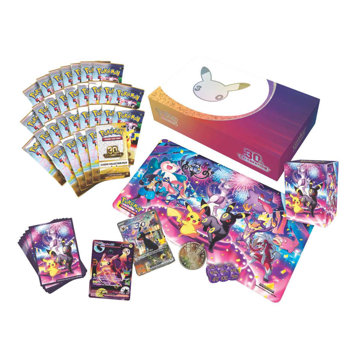 Pokémon TCG: 30th Celebration Day / Night Ultra-Premium Collection