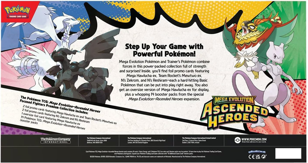 Pokémon TCG: Mega Evolution—Ascended Heroes Focused Fighters