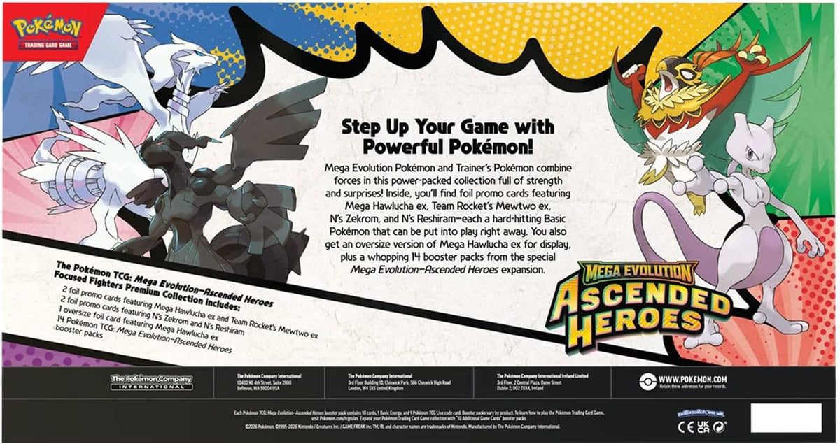 Pokémon TCG: Mega Evolution—Ascended Heroes Focused Fighters