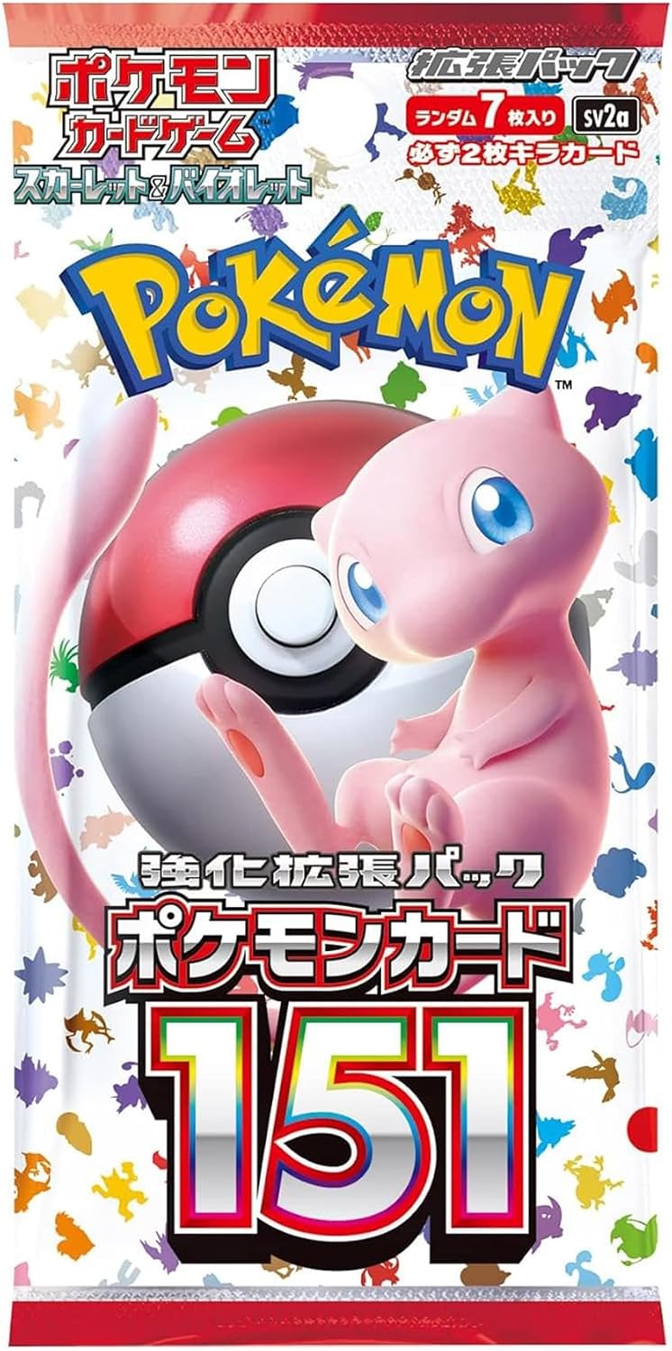 Pokémon Card 151 SV2A Japanese booster pack