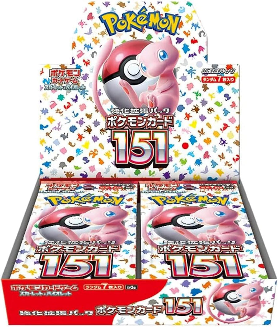 Pokémon TCG: Pokémon Card 151 SV2A Japanese Booster Box