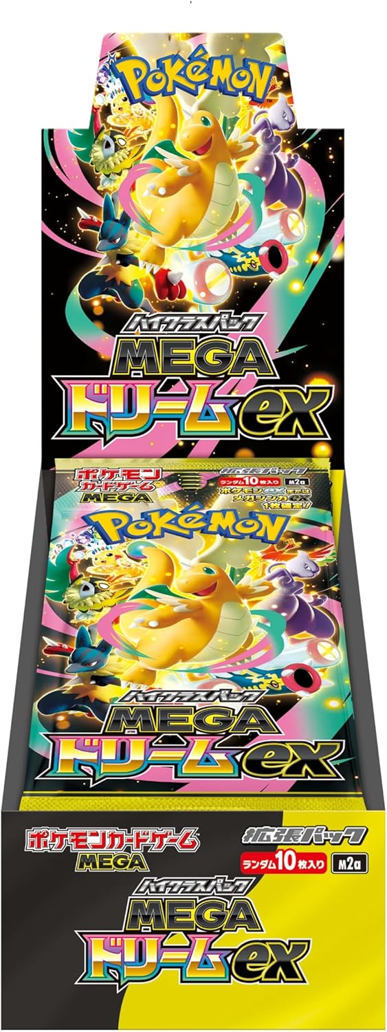 MEGA Dream ex M2A Japanese booster box, shrink-wrapped