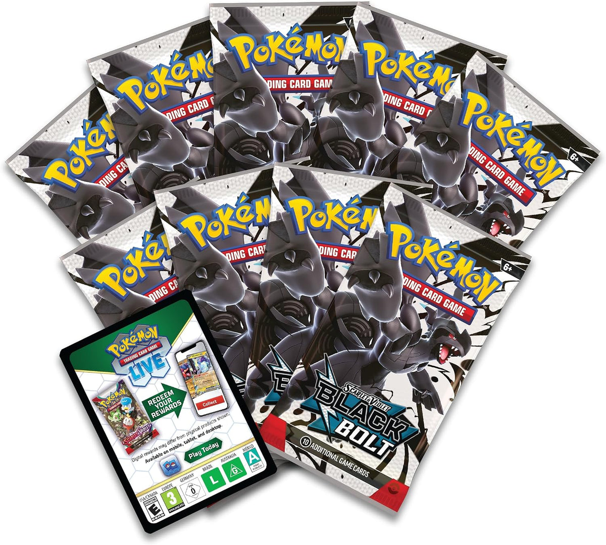 Pokémon TCG: Scarlet & Violet—Black Bolt Elite Trainer Box
