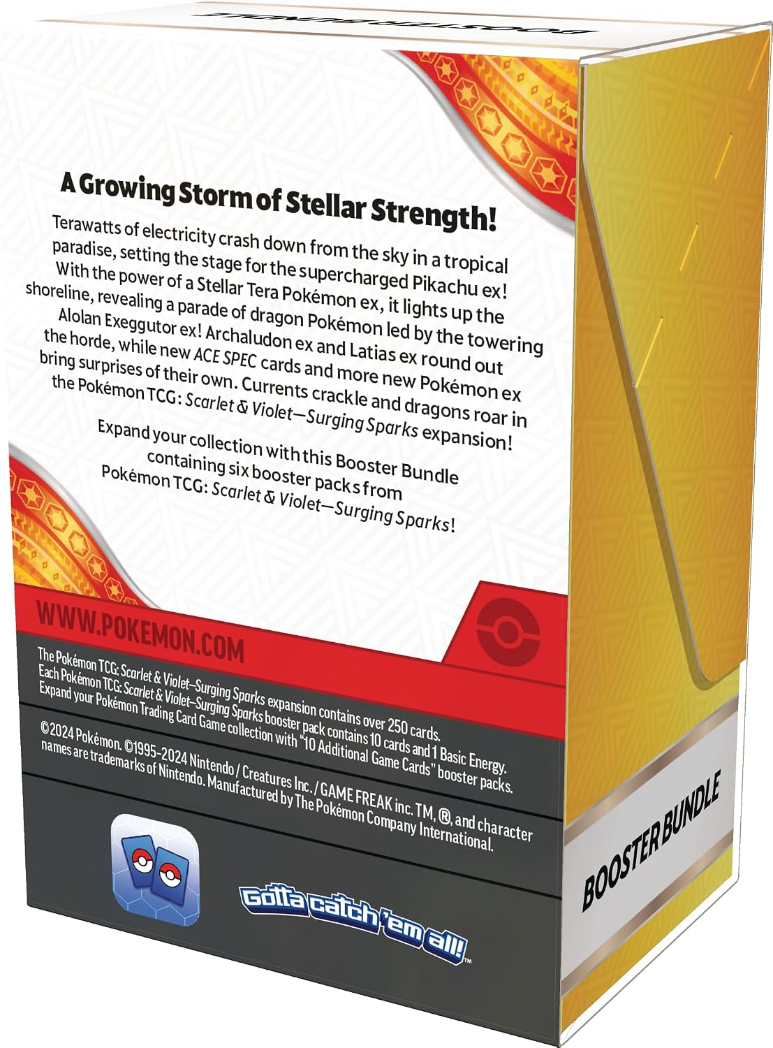 Pokémon TCG: Scarlet & Violet—Surging Sparks Booster Bundle