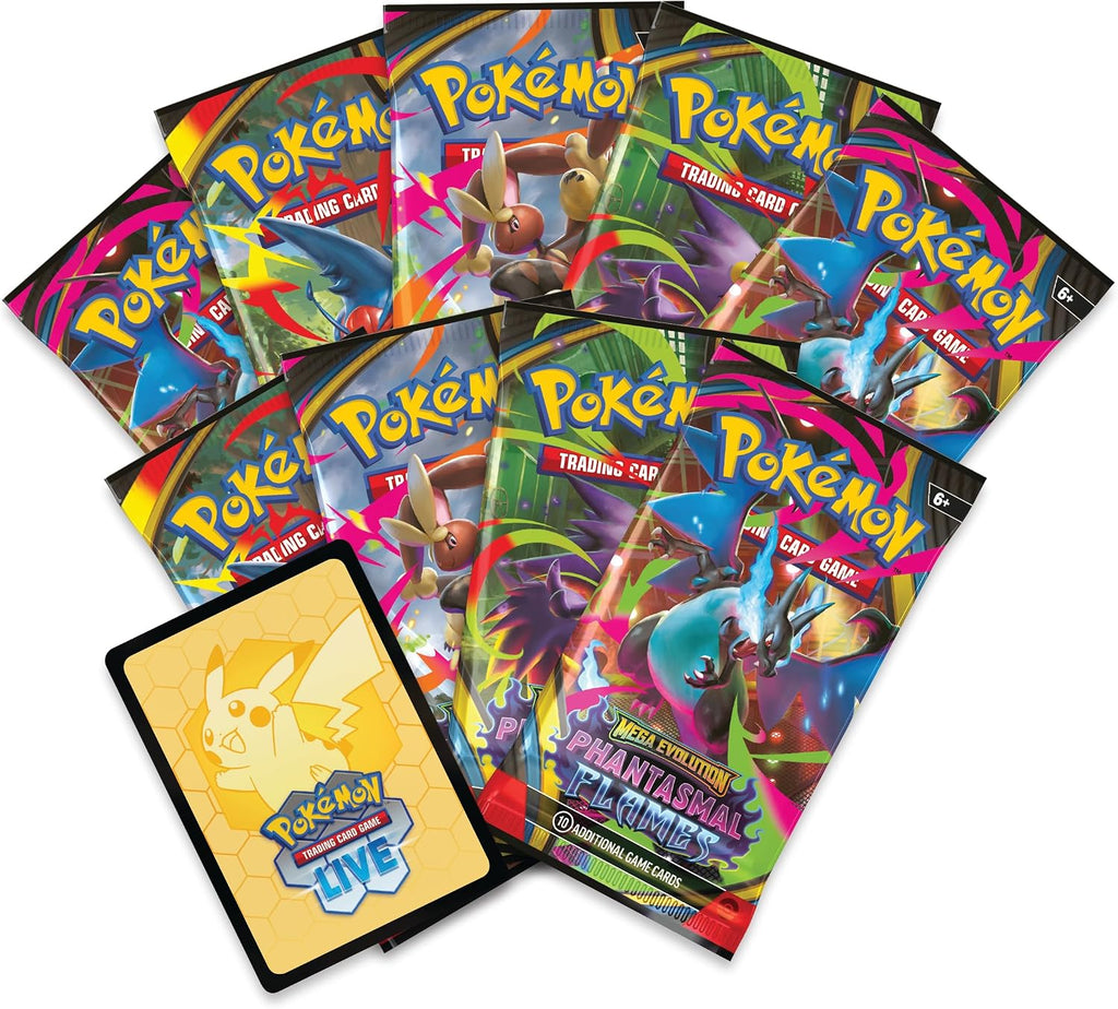 宝可梦集换式卡牌：Mega Evolution—Phantasmal Flames 精英训练家箱（ETB）