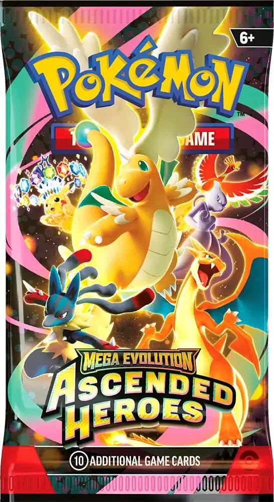 Mega Evolution Ascended Heroes booster pack (English)