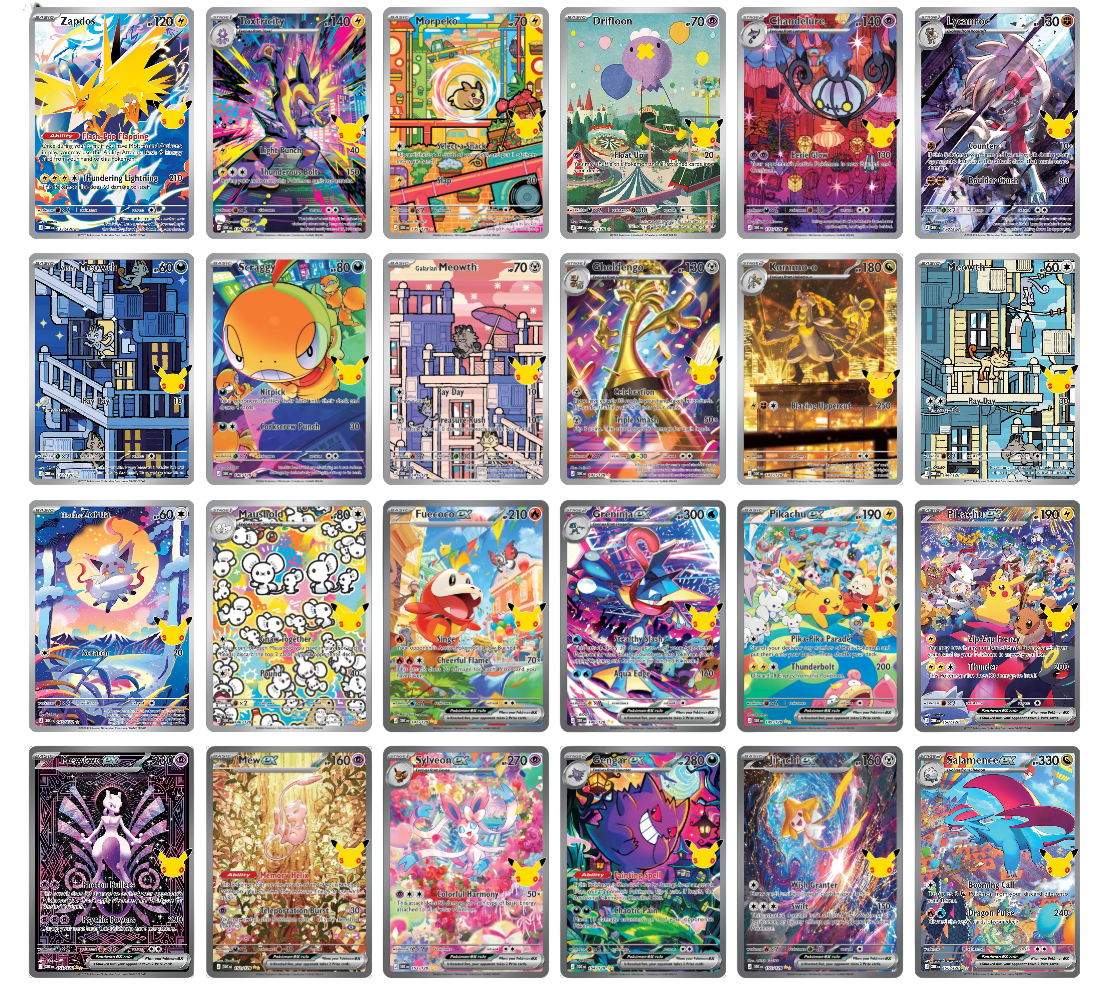 Pokémon TCG: 30th Celebration Japanese Booster Packs (per pack)
