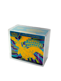 ETB acrylic display case with a Mega Evolution Ascended Heroes Elite Trainer Box inside