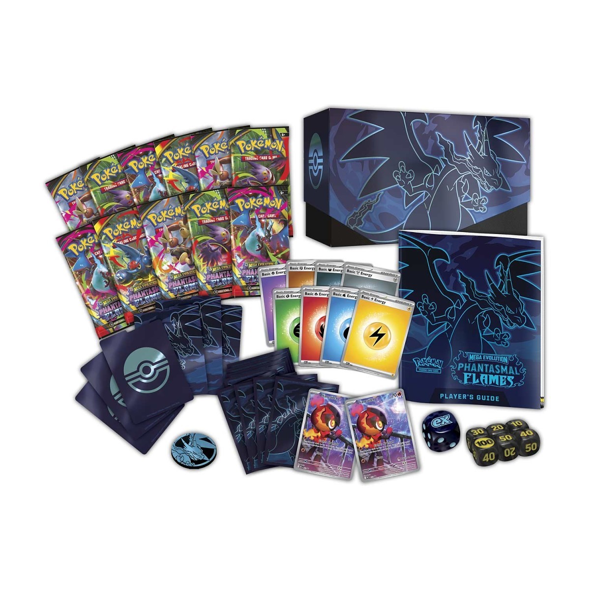 Pokémon TCG: Mega Evolution—Phantasmal Flames Pokémon Center Elite Trainer Box