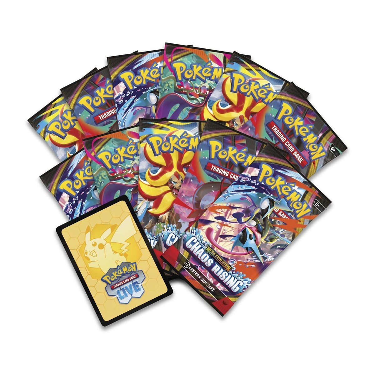 Pokémon TCG: Mega Evolution—Chaos Rising Pokémon Center Elite Trainer Box
