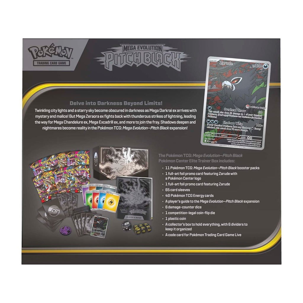 Pokémon TCG: Mega Evolution—Pitch Black Pokémon Center Elite Trainer Box
