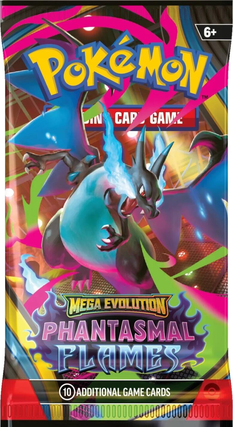 Pokémon TCG: Mega Evolution—Phantasmal Flames Booster Pack (English)