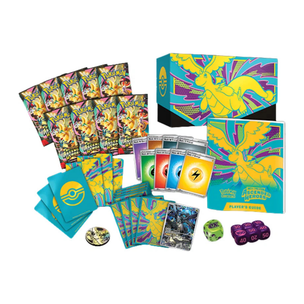 Ascended Heroes Elite Trainer Box contents