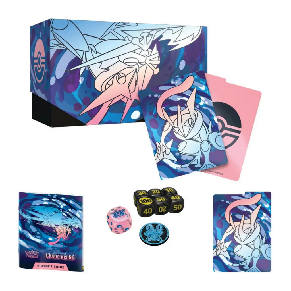 Chaos Rising Elite Trainer Box contents