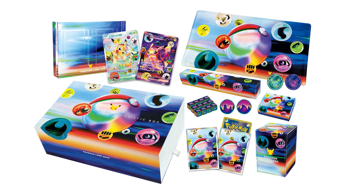 Pokémon TCG: 30th Celebration Japanese Futuristic Box