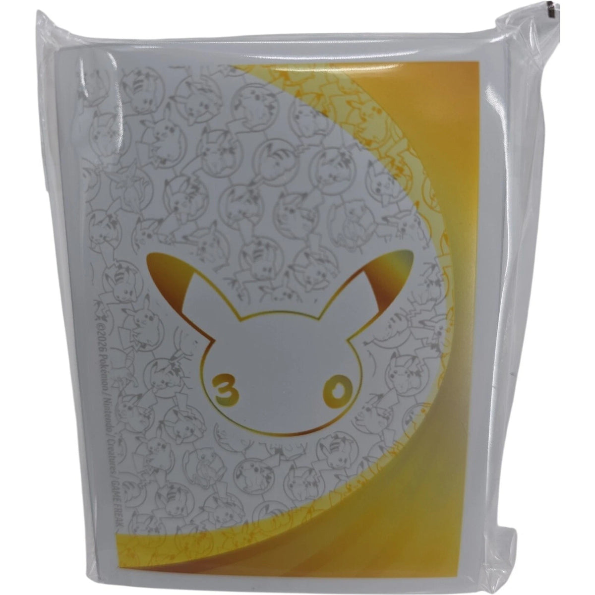 Pokémon Center 30th Celebration card sleeves, 65 count