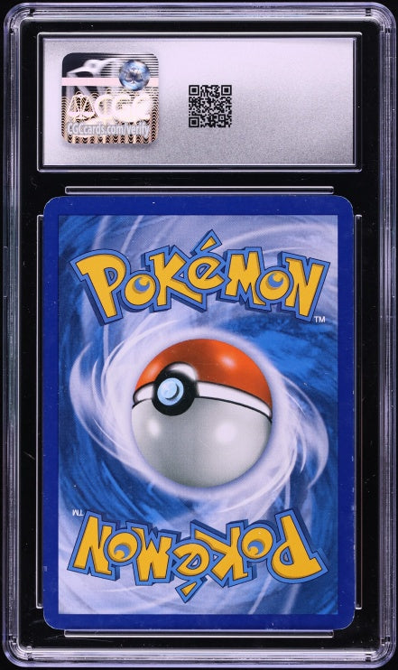 CGC 5.5 Surfing Pikachu Holo, back of slab with cert 6204787003