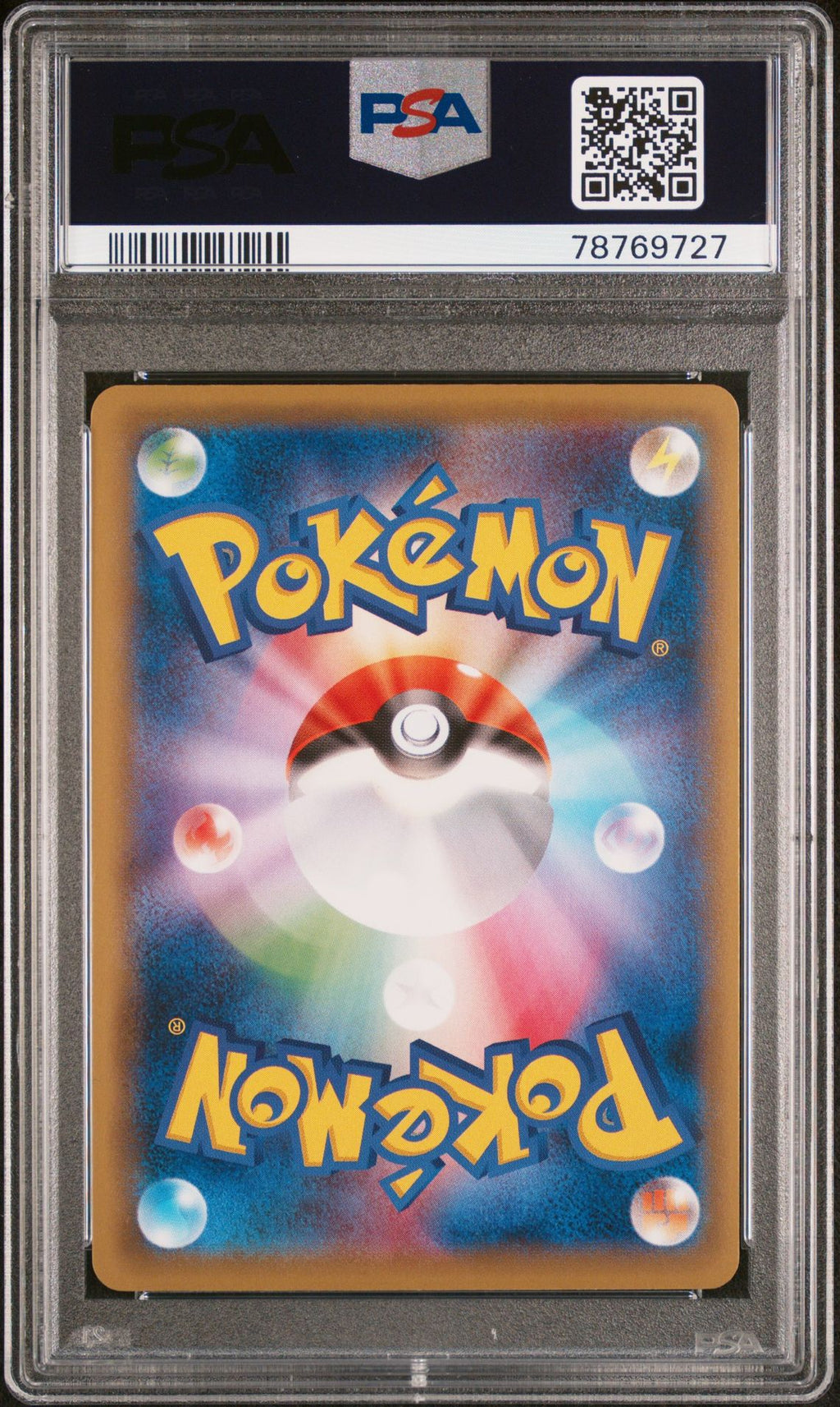 PSA 10 Charizard EX (Full Art) 1st Edition, back of slab with cert 78769727