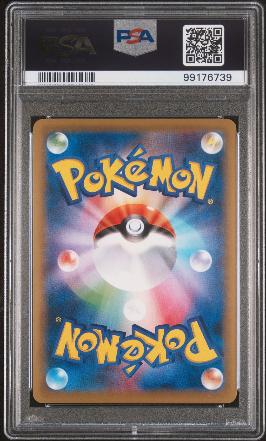PSA 10 Charizard EX (Full Art), back of slab with cert 99176739