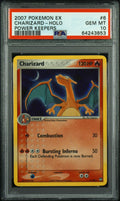 PSA 10 Charizard Holo, front