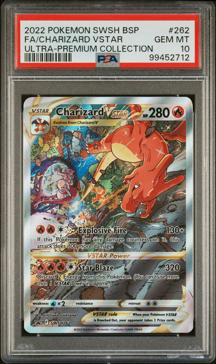 2022 Charizard VSTAR (Full Art) #262 · SWSH Black Star Promo — PSA 10