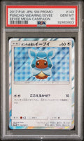 PSA 10 Poncho-wearing Eevee, front