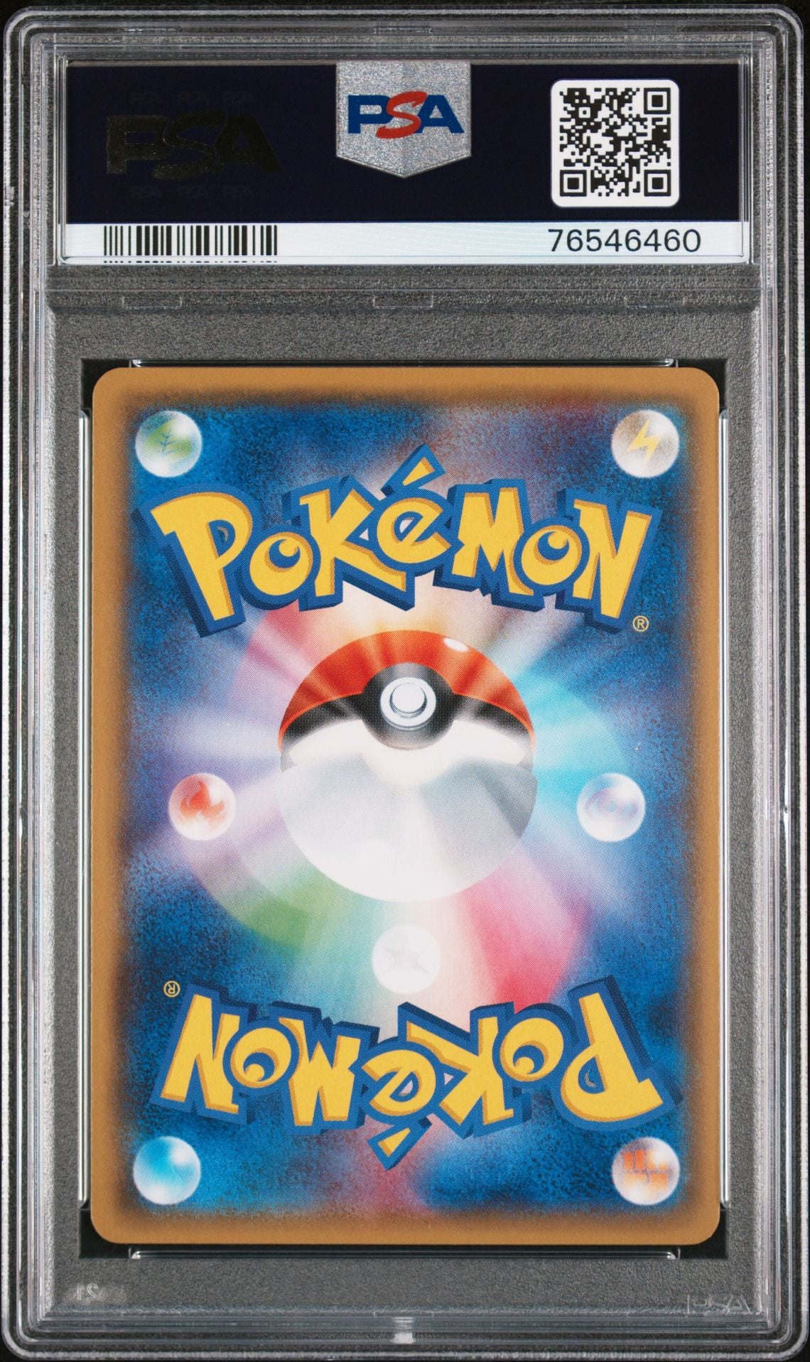 PSA 10 Pretend Magikarp Pikachu, back of slab with cert 76546460
