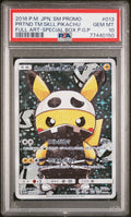 PSA 10 Pretend Team Skull Pikachu 013/SM-P, front