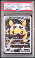 PSA 10 Pretend Team Skull Pikachu (Full Art), front