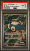 PSA 10 Snorlax, front