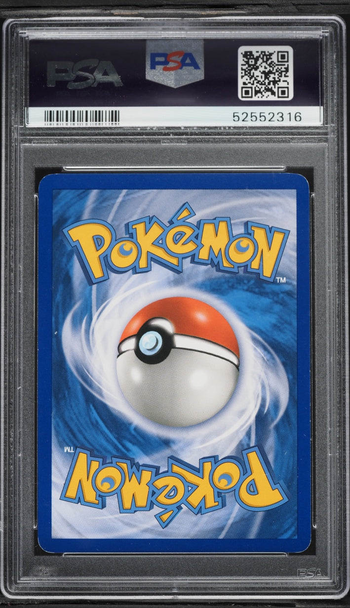 PSA 6 Surfing Pikachu Holo, back of slab with cert 52552316