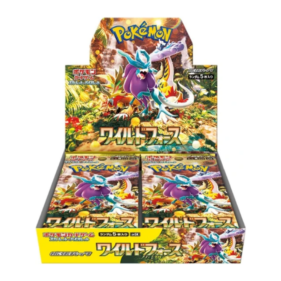 Pokémon TCG: Wild Force SV5K Japanese Booster Box